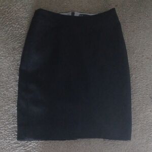 J. Crew Classic Black Pencil Skirt